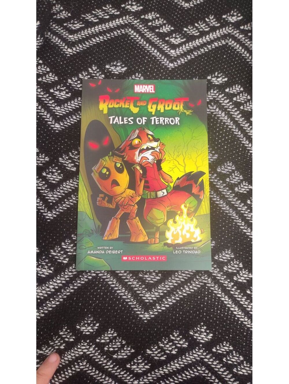 Marvel Rocket and Groot Tales of Terror Amanda Deibert Graphic Novel 2024